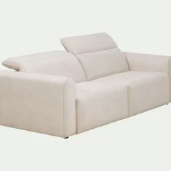 Canapé 3 Places|Canapé Relaxation*alinea Canapé 3 places 2 relax en tissu - roucas Beige