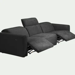 Canapé 5 Places|Canapé Relaxation*alinea Canapé 5 places 2 relax en tissu - anthracite Gris