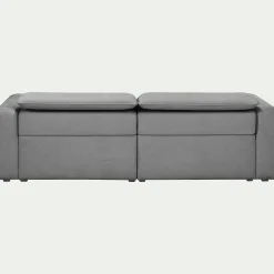 Canapé 3 Places|Canapé Relaxation*alinea Canapé 3 places 2 relax en tissu - moyen Gris