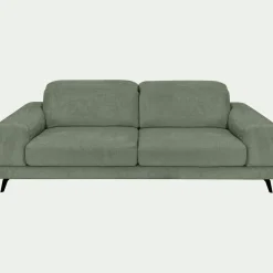Canapé En Tissu|Canapé 4 Places*alinea Canapé 4 places avance recule en tissu doux - cèdre Vert