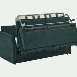 Canapé 4 Places*alinea Canapé 4 places convertible en tissu avec matelas densité 35kg/m3 - Bleu