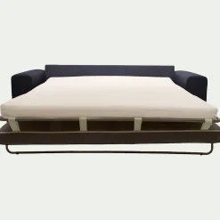 Canapé En Tissu|Canapé 4 Places*alinea Canapé 4 places convertible en tissu Crown - calabrun Bleu