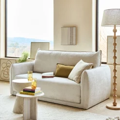 Canapé 3 Places*alinea Canapé 3 places convertible en tissu Eden - alpilles Beige