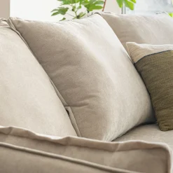 Canapé En Tissu|Canapé 3 Places*alinea Canapé 3 places convertible en tissu wind - alpilles Beige