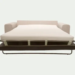 Canapé En Tissu|Canapé 3 Places*alinea Canapé 3 places convertible en tissu Crown - roucas Beige