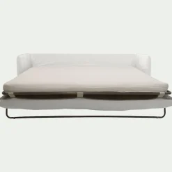 Canapé 4 Places*alinea Canapé 4 places convertible en tissu wind - écru Blanc