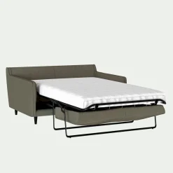Canapé 2 Places*alinea Canapé 2 places conible matelas Bultex tissu mixte - cedre Vert
