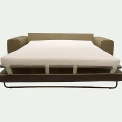 Canapé En Tissu|Canapé Convertible*alinea Canapé 3 places conible en tissu crown - cèdre Vert