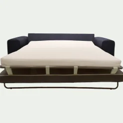 Canapé 3 Places*alinea Canapé 3 places convertible en tissu Crown - calabrun Bleu