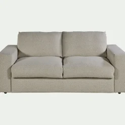 Canapé 3 Places|Canapé Convertible*alinea Canapé 3 places convertible bouclette dasco - écru Blanc