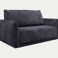 Canapé En Tissu|Canapé 2 Places*alinea Canapé 2 places convertible en tissu Eden - marine Bleu