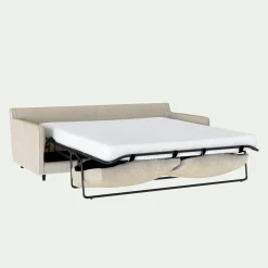 Canapé 4 Places*alinea Canapé 4 places convertible en tissu mixte - alpilles Beige