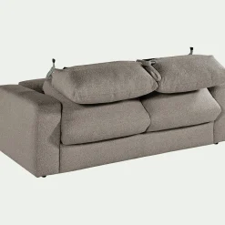 Canapé 3 Places|Canapé Convertible*alinea Canapé 3 places convertible bouclette dasco - clair Gris