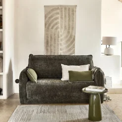 Canapé En Tissu|Canapé 2 Places*alinea Canapé 2 places conible en tissu Eden - cèdre Vert