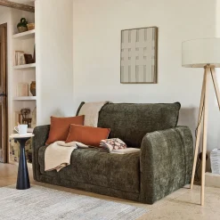 Canapé En Tissu|Canapé 2 Places*alinea Canapé 2 places conible en tissu Eden - cèdre Vert