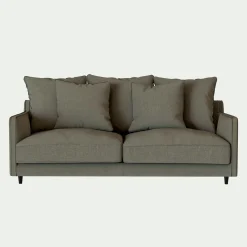 Canapé 3 Places*alinea Canapé 3 places conible tissu mixte - cèdre Vert