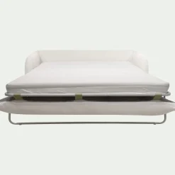 Canapé 4 Places*alinea Canapé 4 places convertible en lin - Blanc