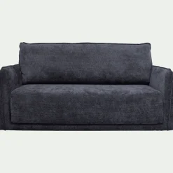 Canapé 3 Places*alinea Canapé 3 places convertible en tissu Eden - marine Bleu