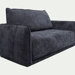 Canapé 3 Places*alinea Canapé 3 places convertible en tissu Eden - marine Bleu