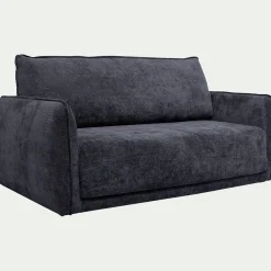 Canapé 3 Places*alinea Canapé 3 places convertible en tissu Eden - marine Bleu