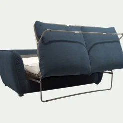 Canapé En Tissu|Canapé 3 Places*alinea Canapé 3 places convertible en tissu Nature - Bleu