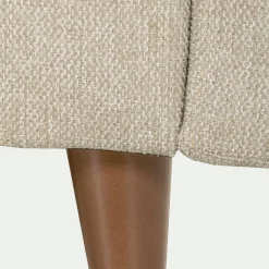 Canapé En Tissu|Canapé 3 Places*alinea Canapé 3 places convertible en tissu - alpilles Beige