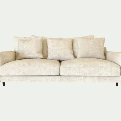 Canapé 4 Places*alinea Canapé 4 places convertible en tissu genesis - ventoux Blanc