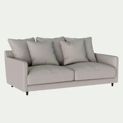 Canapé 3 Places*alinea Canapé 3 places convertible en tissu - borie Gris