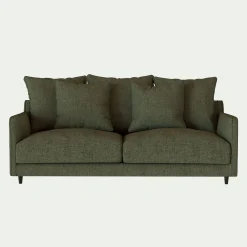 Canapé 3 Places*alinea Canapé 3 places conible en tissu - cèdre Vert