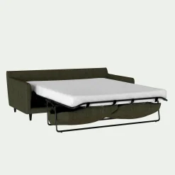 Canapé 3 Places*alinea Canapé 3 places conible en tissu - cèdre Vert