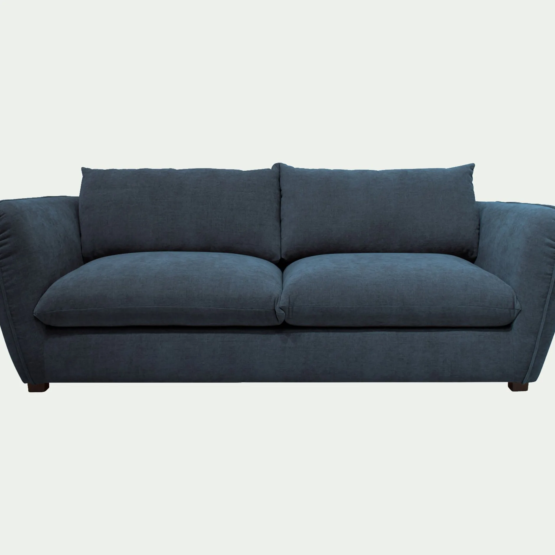 Canapé 4 Places*alinea Canapé 4 places convertible en tissu Nature - Bleu