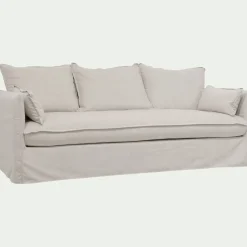Canapé 4 Places*alinea Canapé 4 places convertible en tissu wind - alpilles Beige