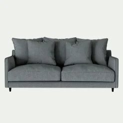 Canapé En Lin|Canapé En Tissu*alinea Canapé 3 places convertible tissu mixte - ardoise Gris