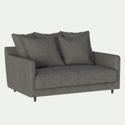 Canapé 2 Places|Petit Canapé*alinea Canapé 2 places convertible en tissu - restanque Gris