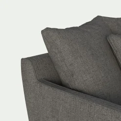 Canapé 2 Places|Petit Canapé*alinea Canapé 2 places convertible en tissu - restanque Gris
