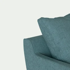 Canapé Convertible|Canapé Droit*alinea Canapé 3 places convertible en tissu - niolon Bleu