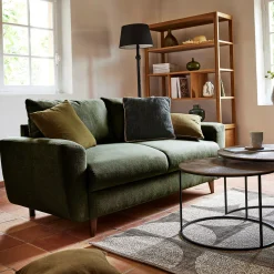 Canapé En Tissu|Canapé 3 Places*alinea Canapé 3 places conible en tissu - cèdre Vert