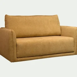 Canapé En Tissu|Canapé 2 Places*alinea Canapé 2 places convertible en tissu Eden - argan Jaune