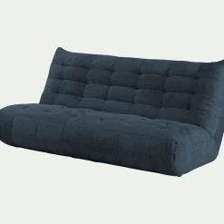 Canapé 4 Places|Canapé Modulable*alinea Canapé 4 places en fixe en tissu chenille - marine Bleu