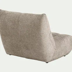 Canapé 2 Places*alinea Canapé 2 places en tissu chenille - roucas Beige