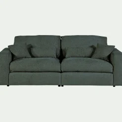 Canapé 5 Places*alinea Canapé 5 places en tissu chenille Benjo - calaluna Bleu