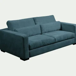 Canapé 5 Places*alinea Canapé 5 places fixe en tissu genesis - Bleu