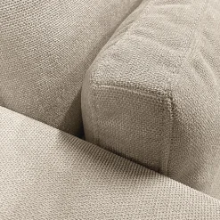 Canapé 5 Places|Canapé Fixe*alinea Canapé 5 places fixe en tissu Bloq - roucas Beige