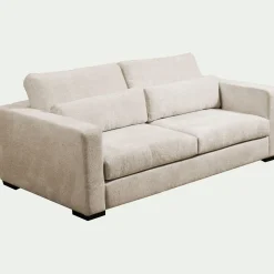 Canapé 5 Places*alinea Canapé 5 places fixe en tissu genesis - Beige