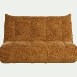 Canapé 3 Places*alinea Canapé 3 places fixe en tissu chenille - argan Jaune