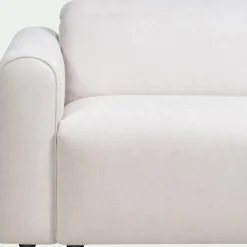 Canapé 3 Places*alinea Canapé 3 places fixe en tissu - roucas Beige