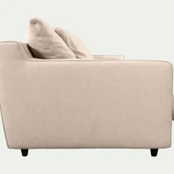 Canapé En Tissu|Canapé 3 Places*alinea Canapé 3 places fixe en tissu joint - roucas Beige