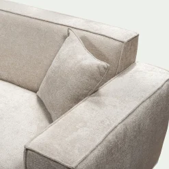 Canapé 5 Places*alinea Canapé 5 places fixe en tissu Genesis - Beige