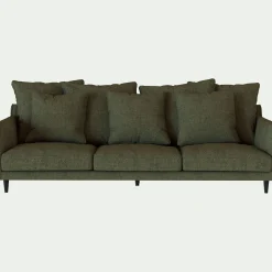 Canapé 5 Places*alinea Canapé 5 places fixe en tissu - cèdre Vert