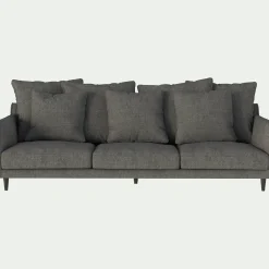 Canapé 5 Places*alinea Canapé 5 places fixe en tissu - restanque Gris